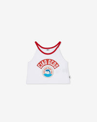 Junior "Ciao Gcds" Tank Top: Girl T-shirts White | GCDS Spring/Summer 2023